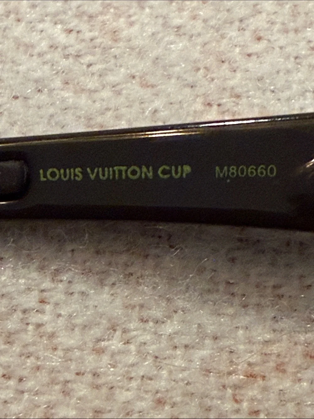 Louis Vuitton Cup Y2K Wrap Sunglasses Set Original Mint Condition M80659